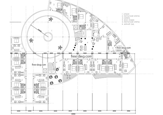 Проект Торгового Центра С Катком Dwg